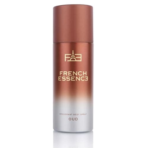 FRENCH ESSENCE Deodorant Spray Perfume Long Lasting Fragrance, Fresh Scent,Deep Impact Freshness OUD 150ml Rs.124 @ Amazon at ₹124 (45% Off) – Amazon
