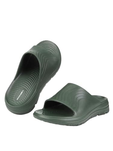 Bewakoof Men's Beige EVA Comfy Sliders at ₹400 (71% Off) – Amazon