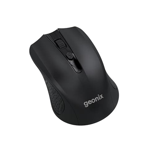 Geonix Nimbus 05 Optical Wireless Mouse | 2.4GHz Wireless | Nano Receiver| 3 DPI Modes | 10m Range | High Precision Tracking | 4 Buttons at ₹199 – Amazon