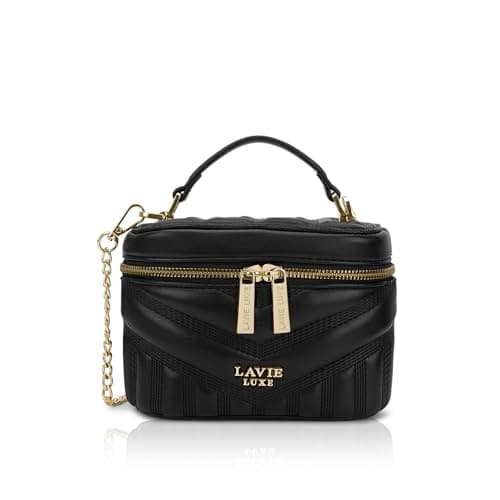 [Apply 20% Coupon] Lavie Luxe Women's Vanity Horizontal Cross Body Box Sling Bag | Ladies Purse Handbag | Gift for Women Rs. 2799 - Amazon at ₹2799 (60% Off) – Amazon