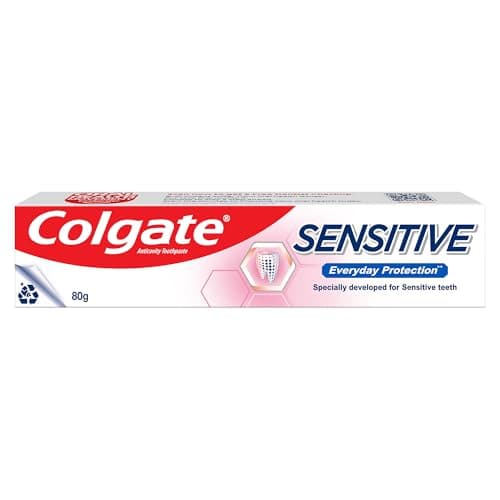 Colgate Sensitive Everyday Protection Toothpaste, For Sensitivity Relief, 80g at ₹99 (15% Off) – Amazon