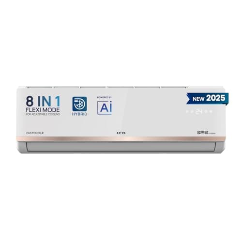IFB Model Gold Pro Series 1 Ton 5 Star Split AC with Hybrid Technology, Works upto 55°C, 4-Way Swing, Higher Cooling Capacity, Self-Clean & at ₹30470 – Amazon
