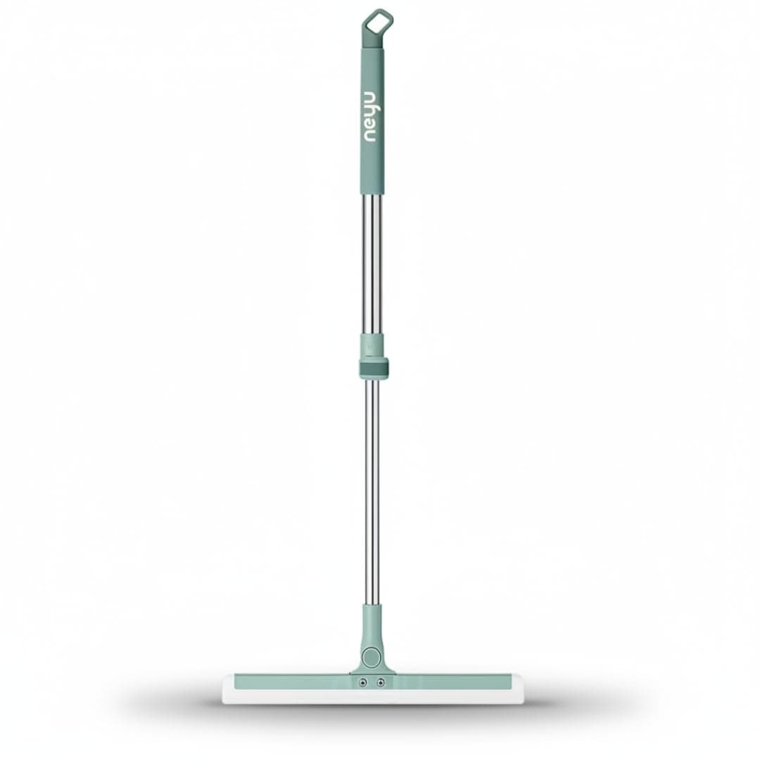 NEYU Silicone Magic Broom Wiper — Bathroom & Floor Cleaning Sweeper with Squeegee