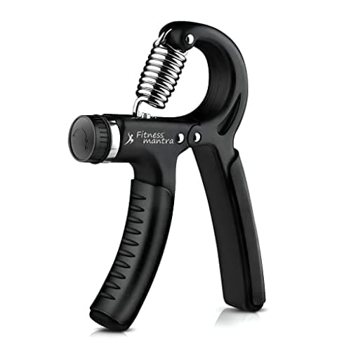 Fitness Mantra® Weight Adjustable Hight Quality Hand Gripper for Men & Women |Hand Grip|Finger Exerciser|Power Gripper|Hand Exerciser Equipm at ₹89 – Amazon