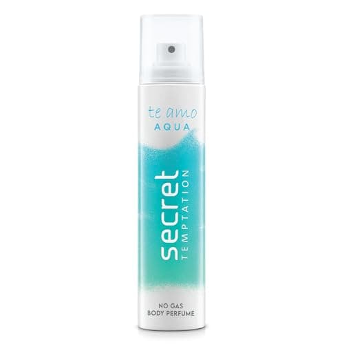 Secret Temptation Te Amo Aqua Perfume Body Spray for Women 120 ml at ₹100 – Amazon
