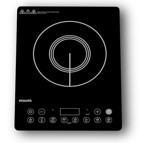 Philips HD4995/00 2100W Induction Cooktop at ₹3,899 (38% Off) – Amazon