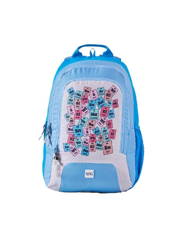 Wiki Stylish Unisex Backpack 3 Durable & Lightweight backpack for Men & Women | Backpack for Office, Gym, Travel (33.5 Litre, Blue) at ₹690 – Amazon