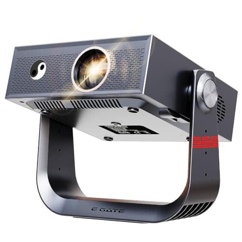 E Gate Duster 6X | 100% Dust Proof | Fully Automatic Native 1080p Projector | 6X Brighter - 600 ISO - 300 ANSI Lumens | Android TV, Live TV, Netflix, Prime | HDR+ HLG | HDMI-ARC-WiFi6 | EGATE Rs. 13990 - Amazon at ₹13990 (53% Off) – Amazon