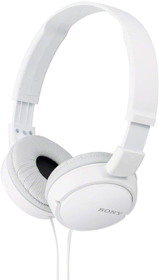Sony MDR-ZX110A On-Ear Wired Headphones (White, No Mic) at ₹599 (57% Off) – Amazon