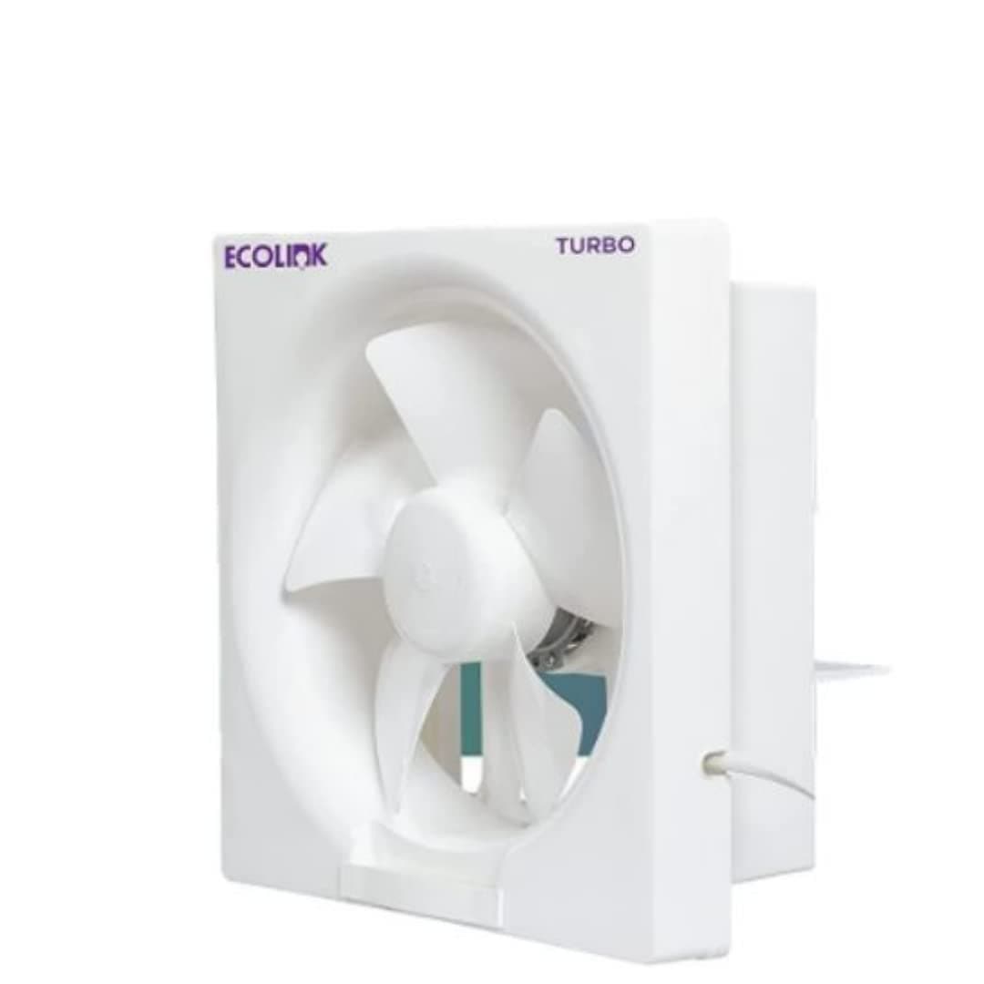 EcoLink Turbo 200mm Exhaust Fan White at Rs.963 – Amazon