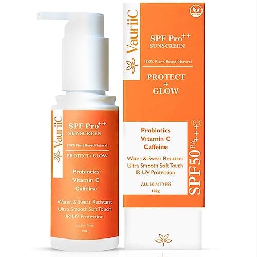 Sunscreen Lotion SPF 50 PA+++ 100ml, Broad Spectrum UVA & UVB, No White Cast
