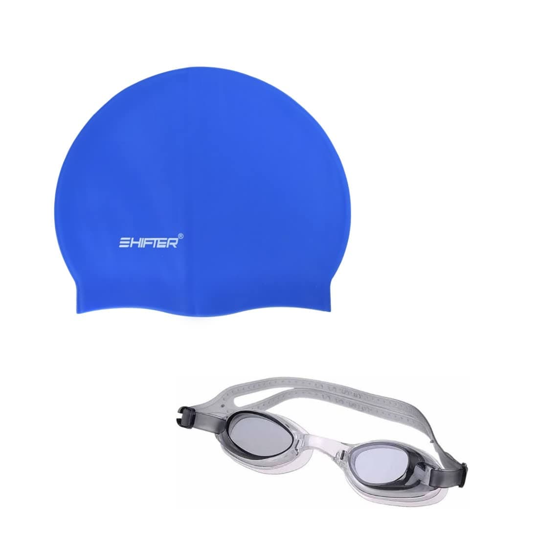 Swimming Goggles + Swim Cap Combo Kit for Kids and Adults at ₹340 – Amazon