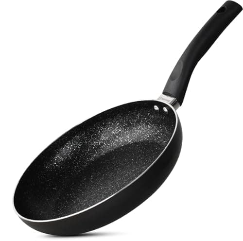 Bergner Essential Plus 5-Layer Non-Stick Coated 24 cm Frypan, Consumes Less Oil, Frying Pan with Bakelite Handle, Comfortable Grip, PFOA Fre at ₹794 – Amazon