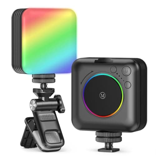 GRENARO Influencer Light for Video Shooting, RGB Video Light with 2200K-9000K, LED Selfie Light for Content Creation, YouTube, Vlog, Photogr at ₹999 – Amazon