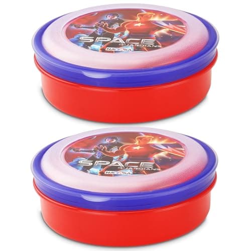 Nayasa Spill Guard No.1 Regular Round Plastic Lunch Box | Pack of 2 | Airtight & Leakproof Lids | Light Weight | Easy to Carry | Ideal for S at ₹184 – Amazon