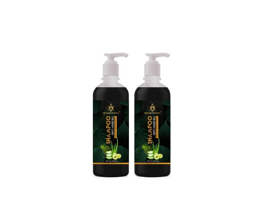 Handmade Herbal Anti Hair Fall Shampoo with Amla, 1L (500ml x 2)
