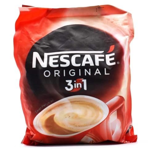 Nescafe 3 In 1 Original Soluble Coffee Beverage, 30 Sachets Bag Instant Coffee 525 G ground at ₹399 – Amazon