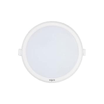 Wipro 18 Watt Iris Neo Nextgen, 4000K Recessed Slim Led Downlighter (Natural White, Pack of 1) - Plastic at ₹372 – Amazon