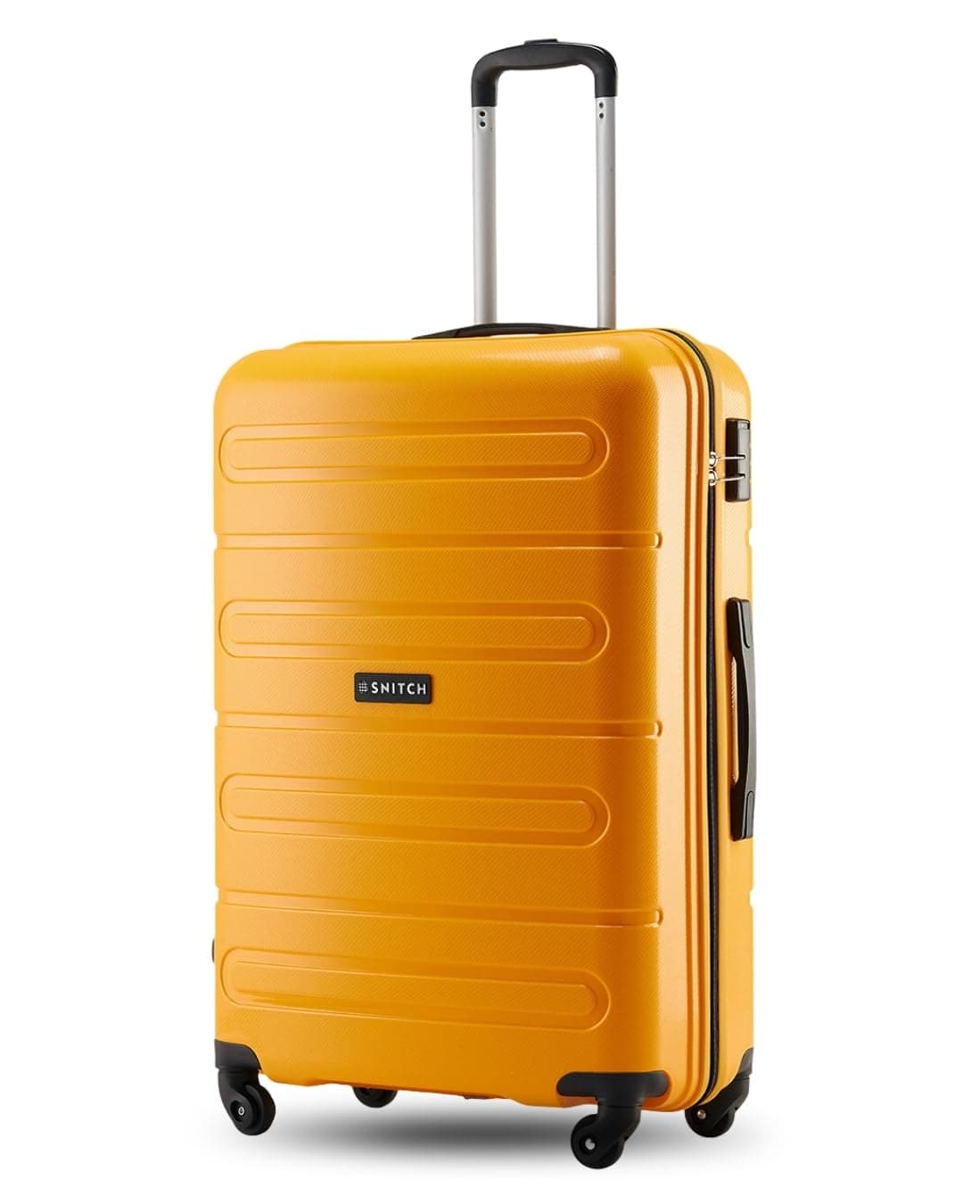 SNITCH Loop Large Hard Trolley Suitcase Yellow at Rs.2499 – Amazon