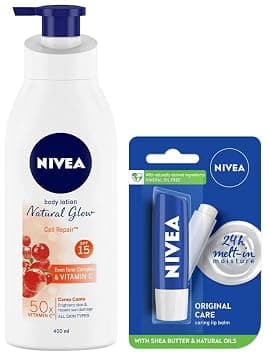NIVEA Extra Whitening Cell Repair SPF 15 Body Lotion 400ml at ₹385 (51% Off)