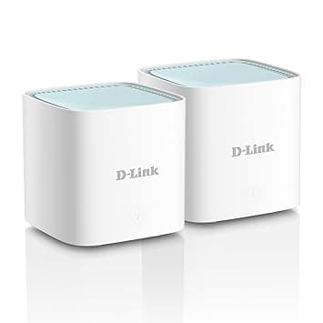 D-Link M15 | WiFi 6 Speed 1500 Mbps | Pack of 2 - Covers Upto 4000 Sq. Ft.| Dual Band | Gigabit Port |AI Powered Mesh Router |Seamless Whole at ₹4199 – Amazon