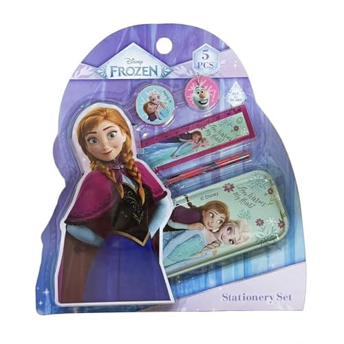 Frozen 5 pcs Stationery SetSchool Supplies Kit Multicolor Return Gift for Kids Age 3 Years + at ₹90 (70% Off) – Amazon
