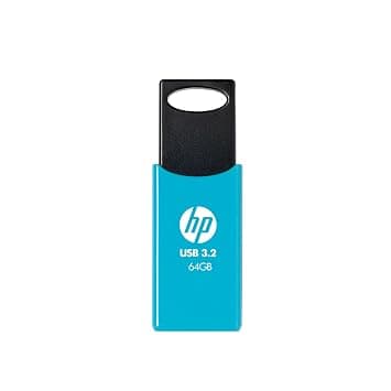 HP 64GB USB 3.2 Flash Drive at 382. – Amazon