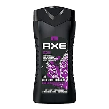 Axe Excite 3 In 1 Body, Face & Hair Wash For Men, Long-Lasting Refreshing Crisp Coconut & Black Pepper Fragrance For Upto 12Hrs, Natural Origin Ingredients, Removes Odor & Bacteria, No Paraben, 250ml at ₹120 (47% Off) – Amazon