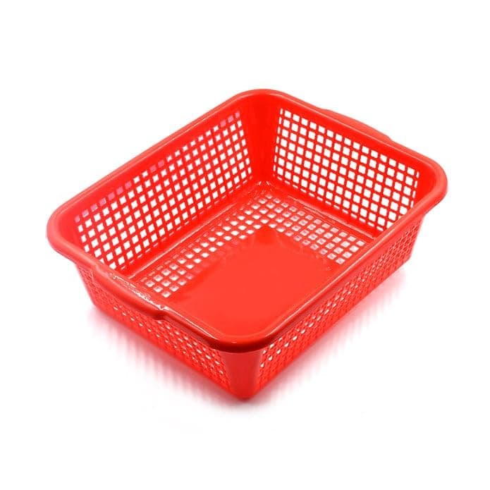 AVETON Multipurpose Kitchen Organizer – Medium Plastic Basket for Washing Vegetables, Fruits, and Dish Rack Storage at ₹106 – Amazon