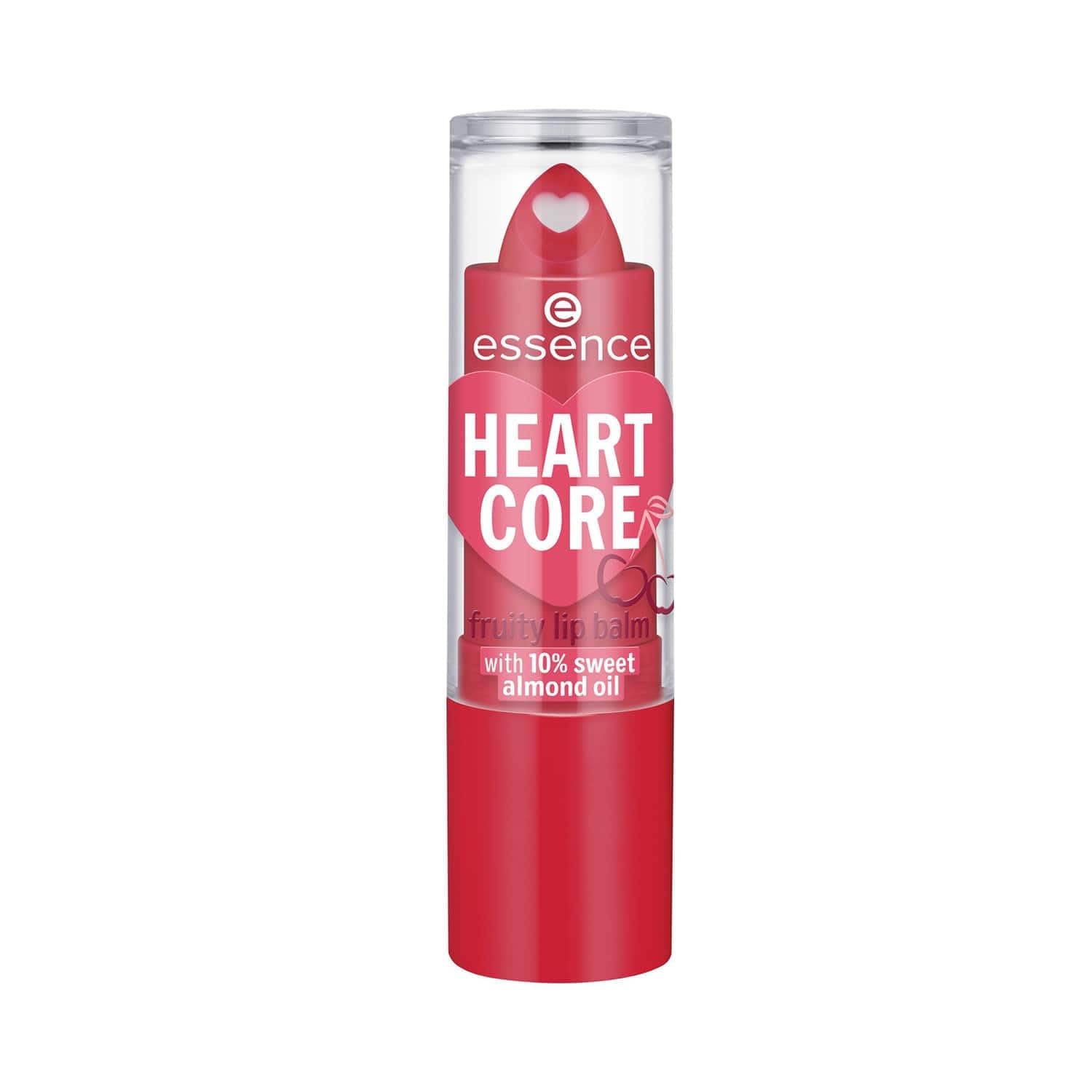 Essence Heart Core Fruity Lip Balm (Crazy Cherry)