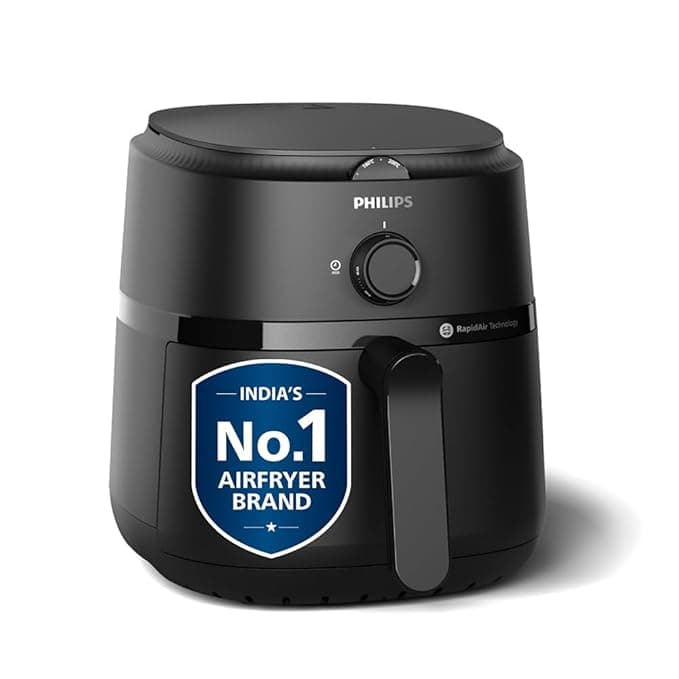 Philips NA120 Air Fryer 4.2L at ₹4,634 (23% Off) – Amazon