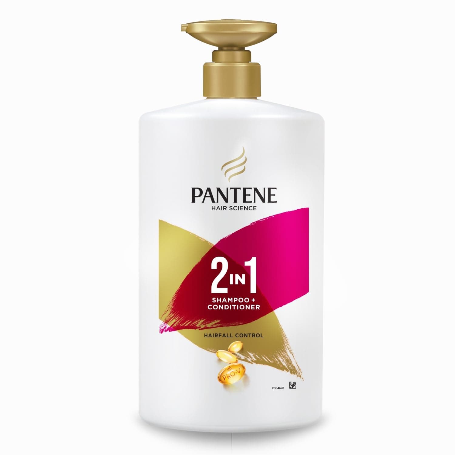 Pantene Advanced Hairfall Solution 2-in-1 Anti-Hairfall Shampoo & Conditioner, 1L