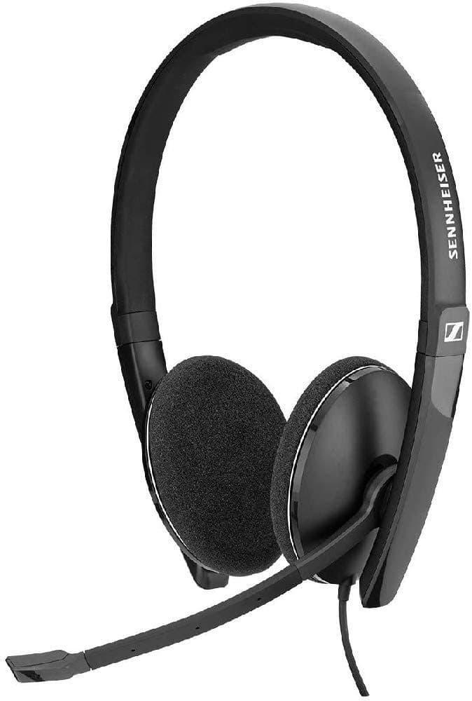 Sennheiser Pc 3.2 Chat-Lightweight Stereo Headset with Adjustable Noise-Cancelling Microphone-for Internet Telephony and E-Learners-Pc Connectivity- Great for Gaming, Work, & Study, Black-in Ear at ₹899 (80% Off) – Amazon