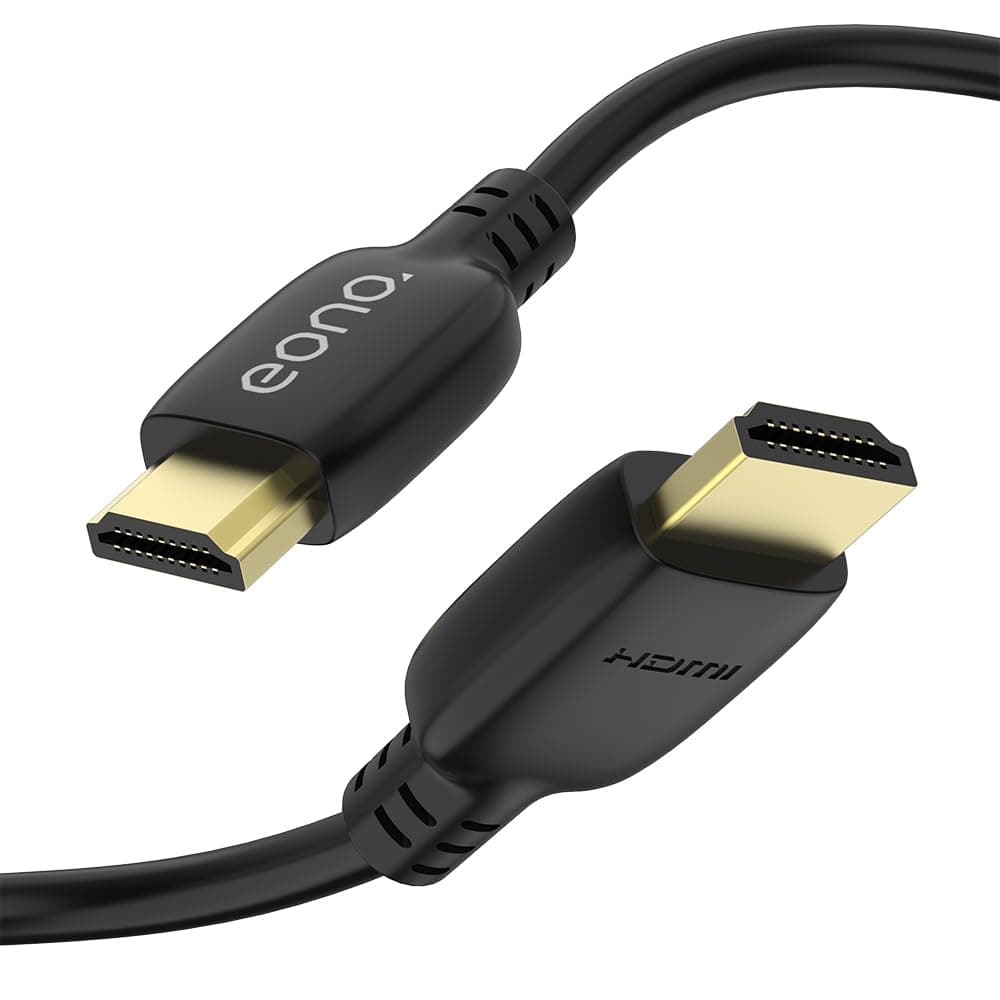 Amazon Brand Eono HDMI 2.1 Certified Cable, 8K/60Hz 4K/120Hz, 48Gbps, 1.8m