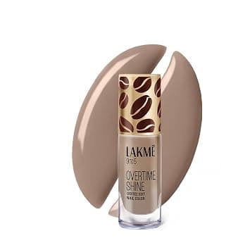 Lakme 9 to 5 Overtime Shine Nail Polish - Coffee Edit- 04 Mocha Mist 6ml at ₹119 – Amazon