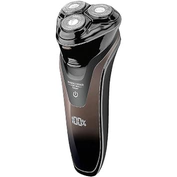 Beurer HR 8000 rotary shaver Precision cutting system with 3 spring-loaded dual-ring shaver heads 2-in-1 beard and sideburn styler as well a at ₹988 – Amazon
