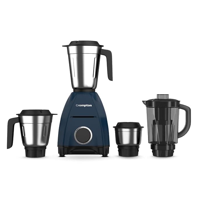 Crompton DX 750W Mixer Grinder (4 Jars, Powertron Motor) at ₹2,999 (55% Off) – Amazon