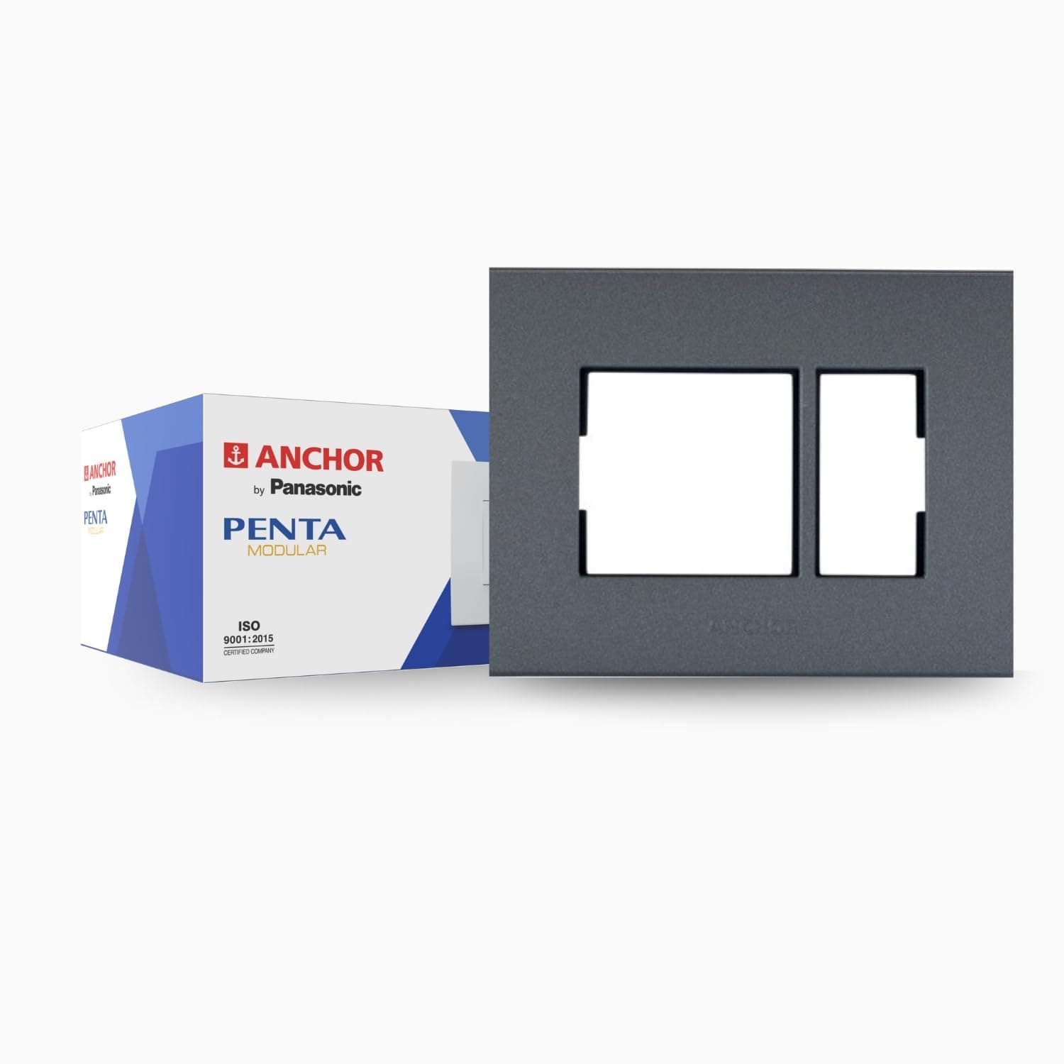 Anchor by Panasonic Penta 4-Module Regulator Cover Plate, Black at ₹783 – Amazon