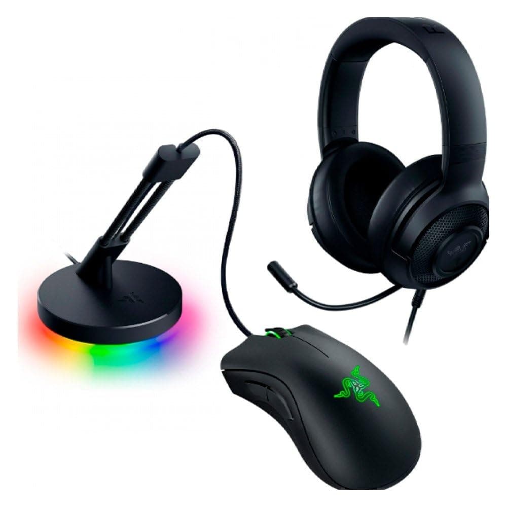 Razer Game On Bundle Gaming Combo with DeathAdder Essential Mouse