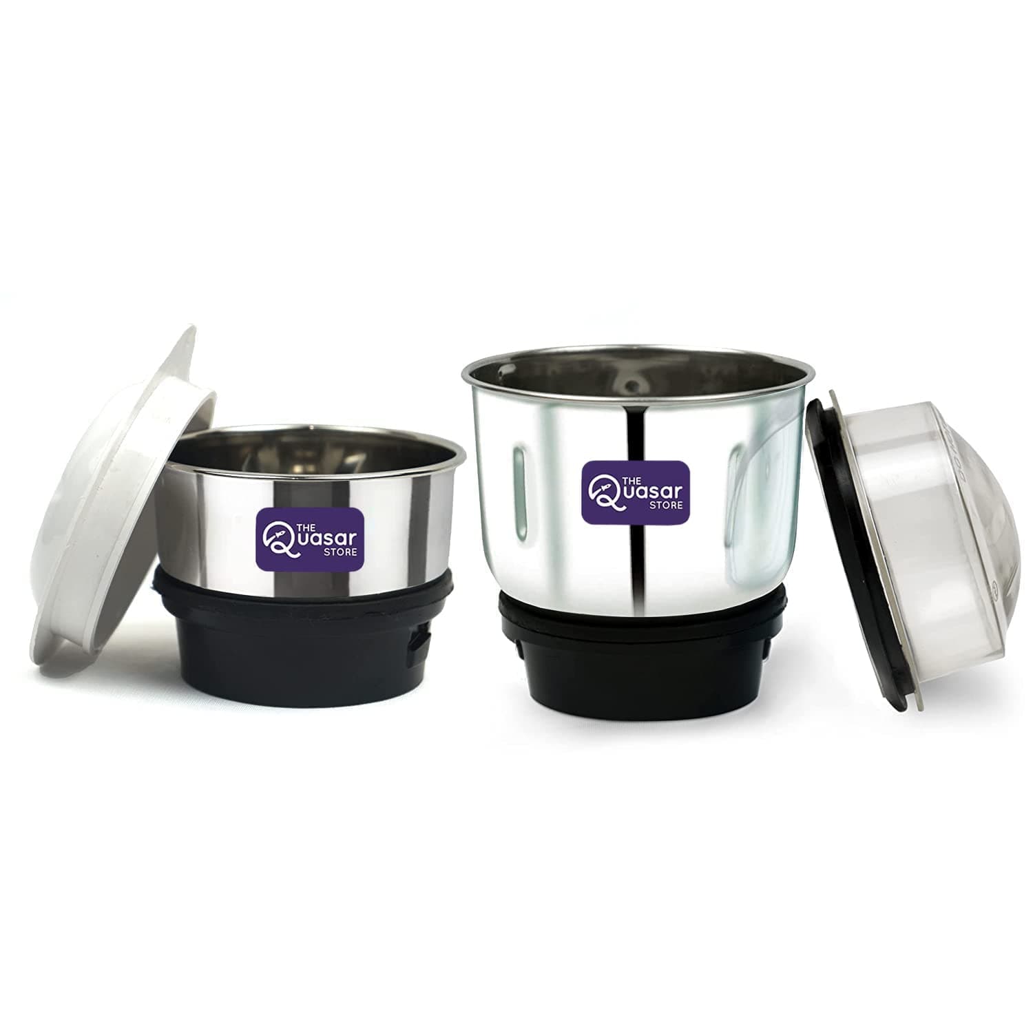Chutney + Mixer Jar Combo (180ml & 400ml) for Most Mixer Grinders