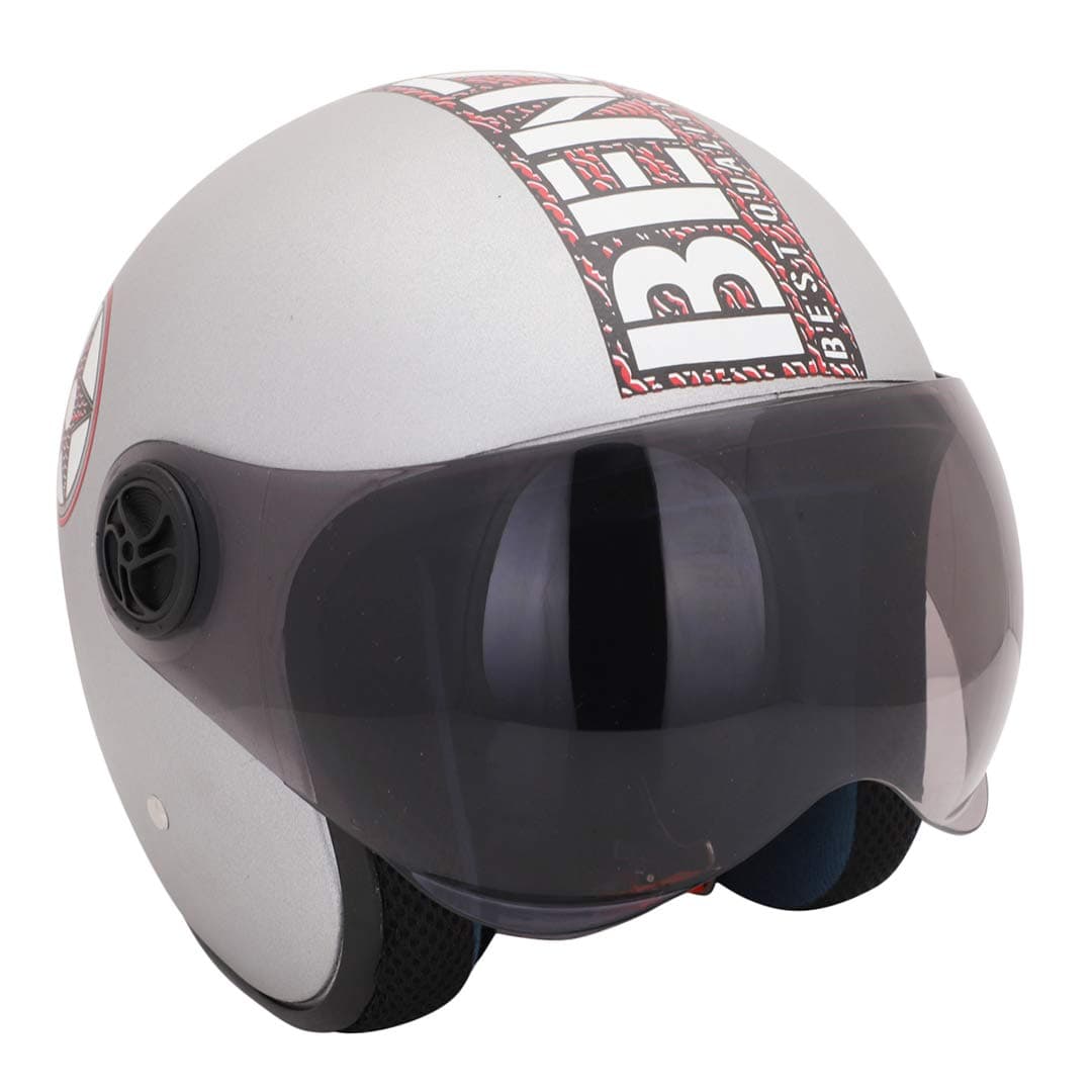 Sage Square ISI-Marked Open Face Two-Wheeler Helmet at ₹544 (45% Off) - Amazon