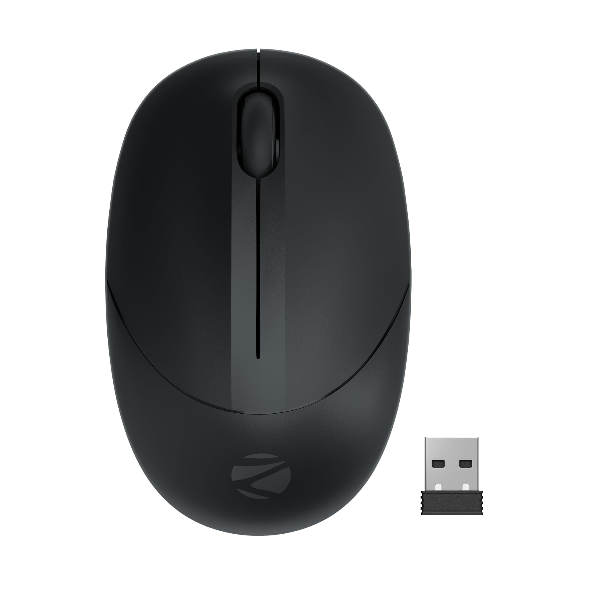 ZEBRONICS Panther 2.4GHz Wireless Mouse, 1600 DPI, Silent Clicks, 3 Buttons