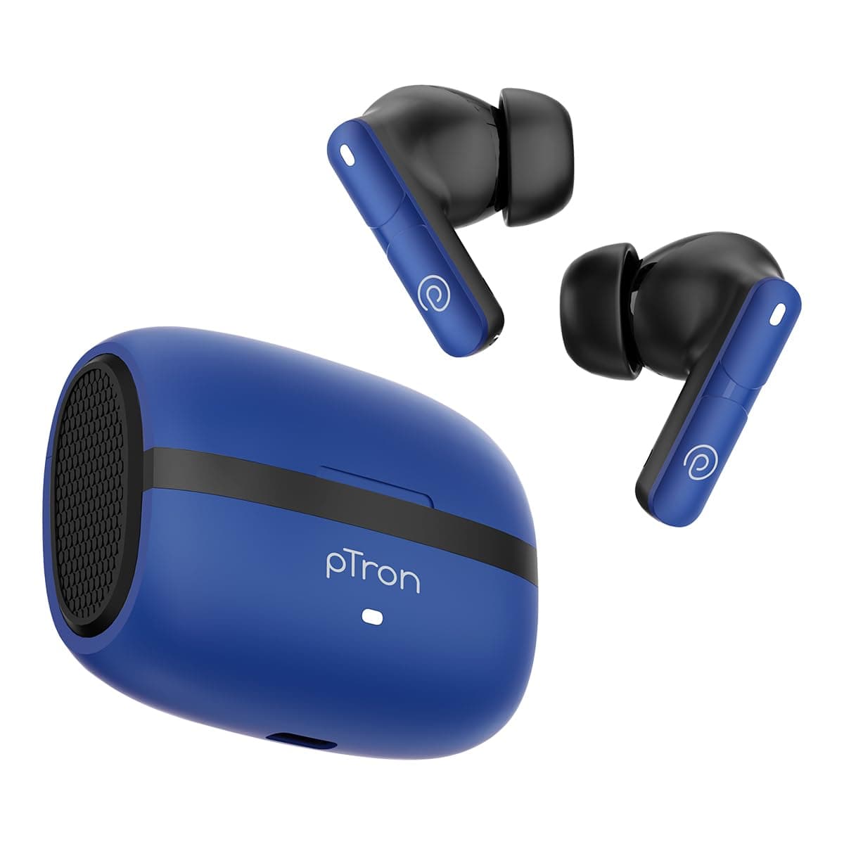 pTron Bassbuds Blaze TWS Earbuds, 50H Playtime, AI-ENC, BT 5.4