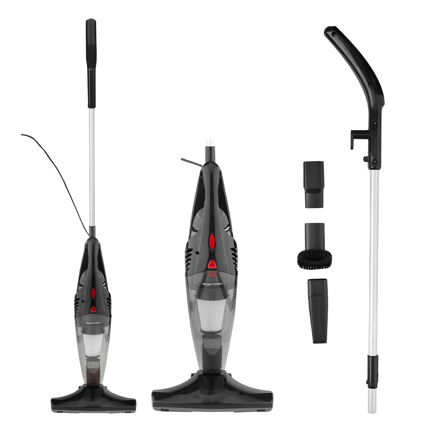 Amazon Basics 2-in-1 Convertible Stick & Handheld Vacuum Cleaner, 600W at ₹1541 (61% Off) – Amazon