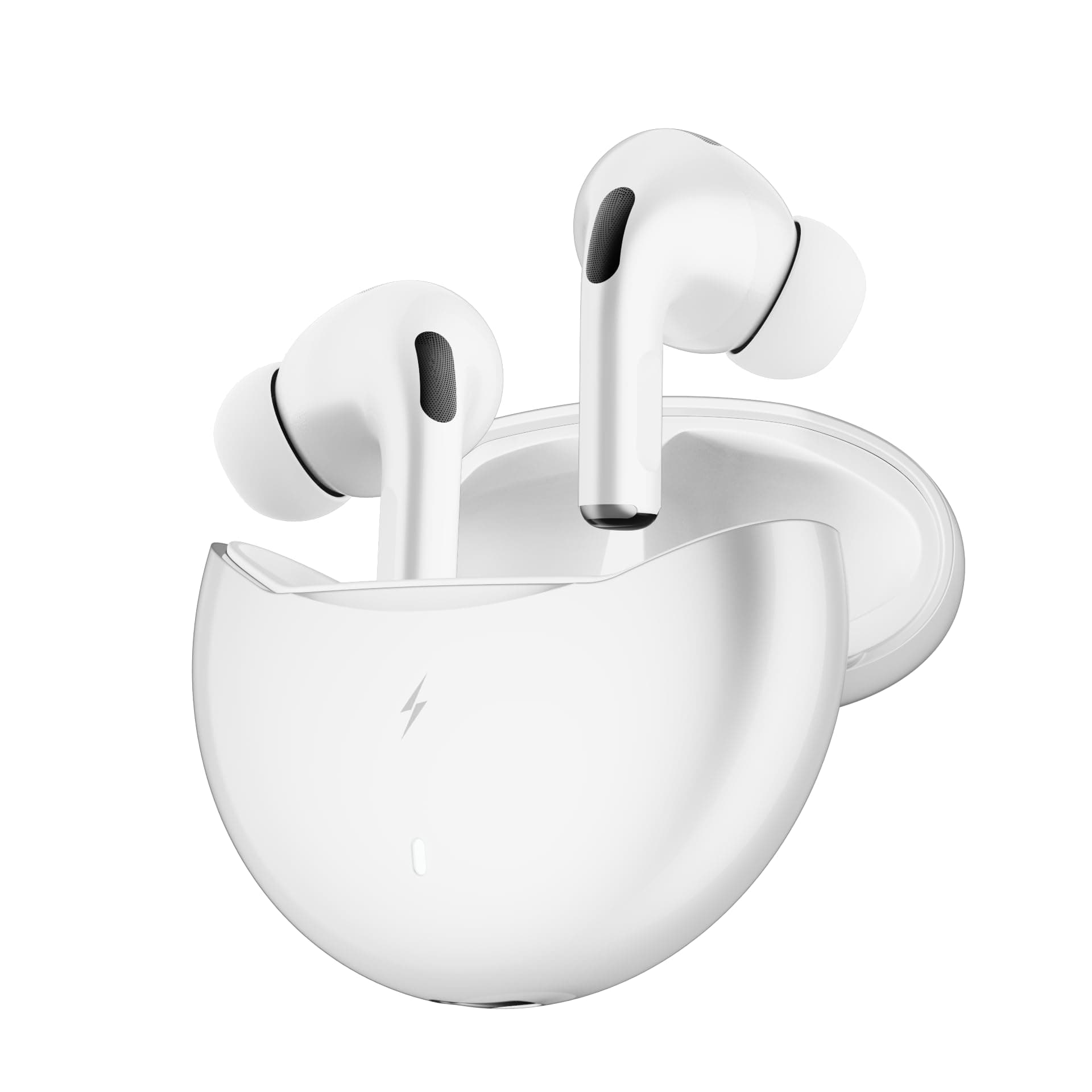Fire-Boltt Aero TWS Earbuds, Bluetooth 5.4, Custom EQ, 50H Playtime, Fast Charge