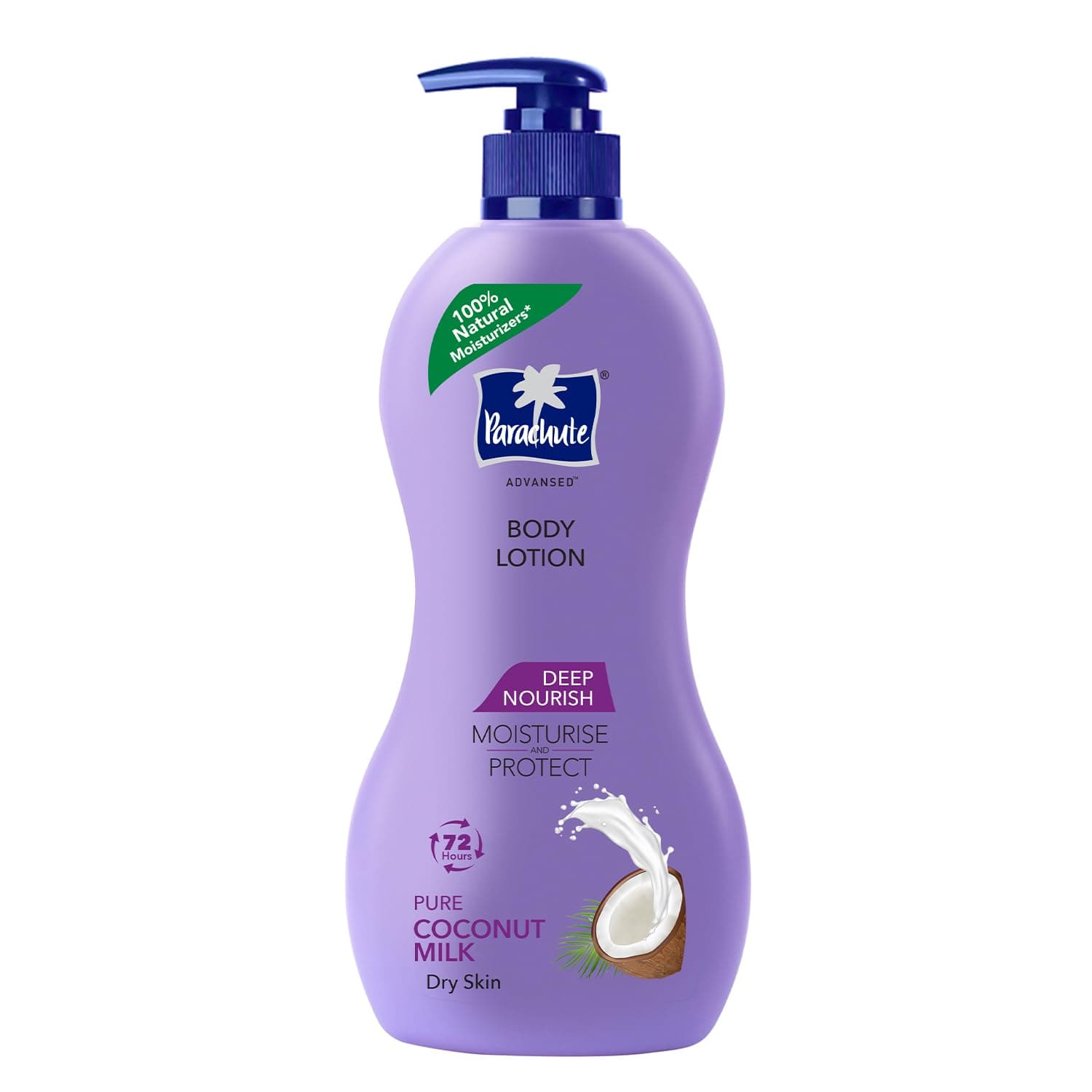Parachute Advansed Deep Nourish Body Lotion 400ml — Coconut Milk, 72h Moisturisation