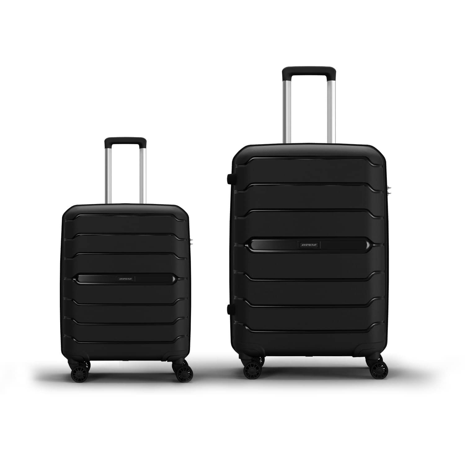 Aristocrat Liberty 2-Piece Hard-Sided Trolley Set (Cabin + Medium)