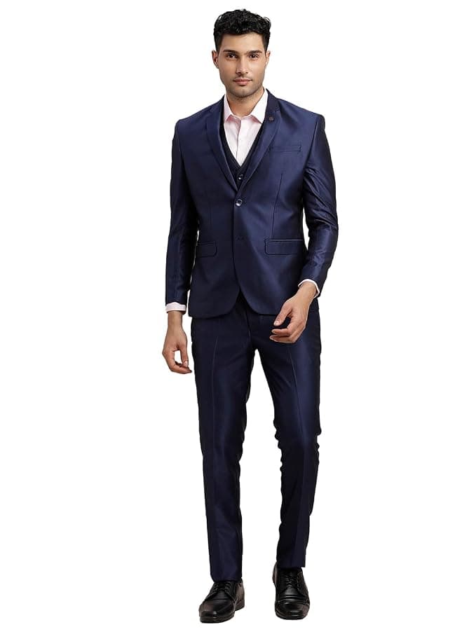 Turtle Men Poly-Viscose Three-Piece Suit at ₹4,999 (50% Off) – Amazon