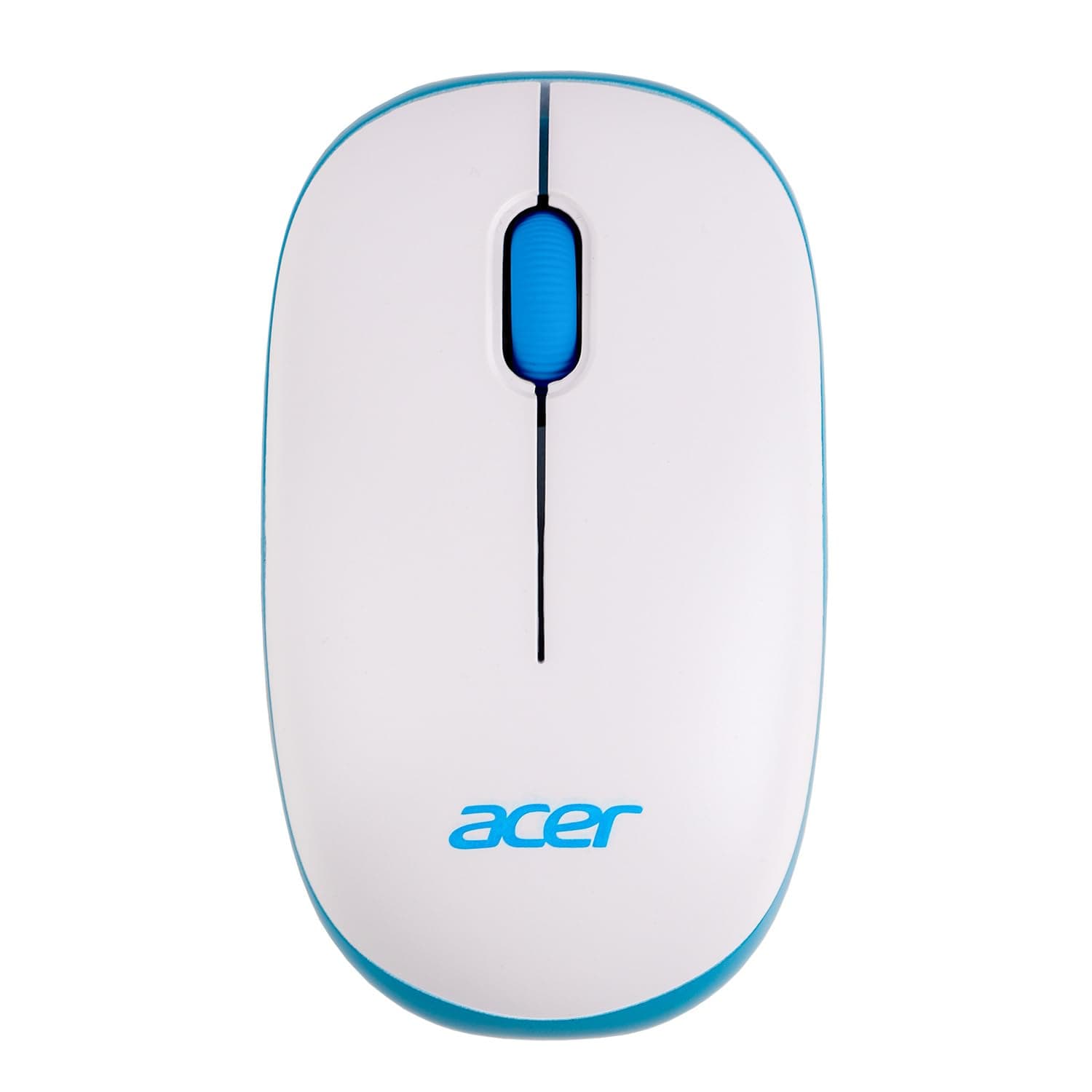 acer Wireless Mouse (1600 DPI/2.4 GHz Wireless Frequency/Optical Sensor/USB Dongle) | Color: White/Blue at ₹338 (77% Off) – Amazon