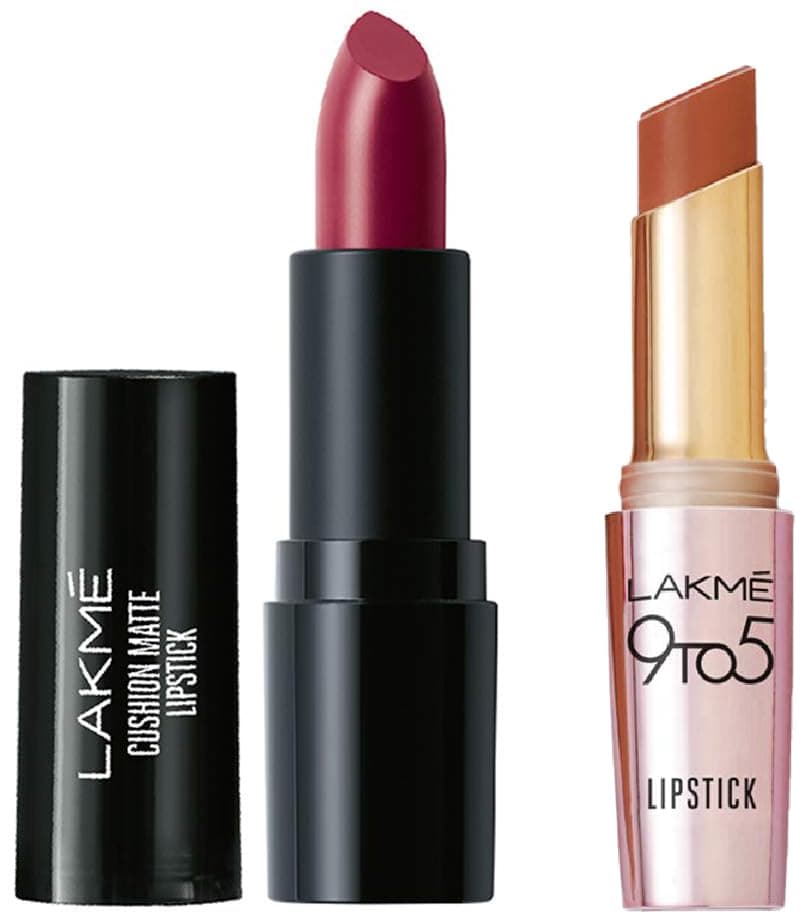 LAKMÉ 9to5 Primer + Matte Lip Color (Mb2 Caramel)